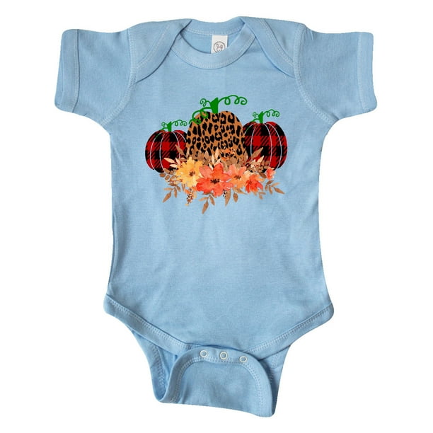 inktastic Patterned Pumpkin Patch Infant Creeper 